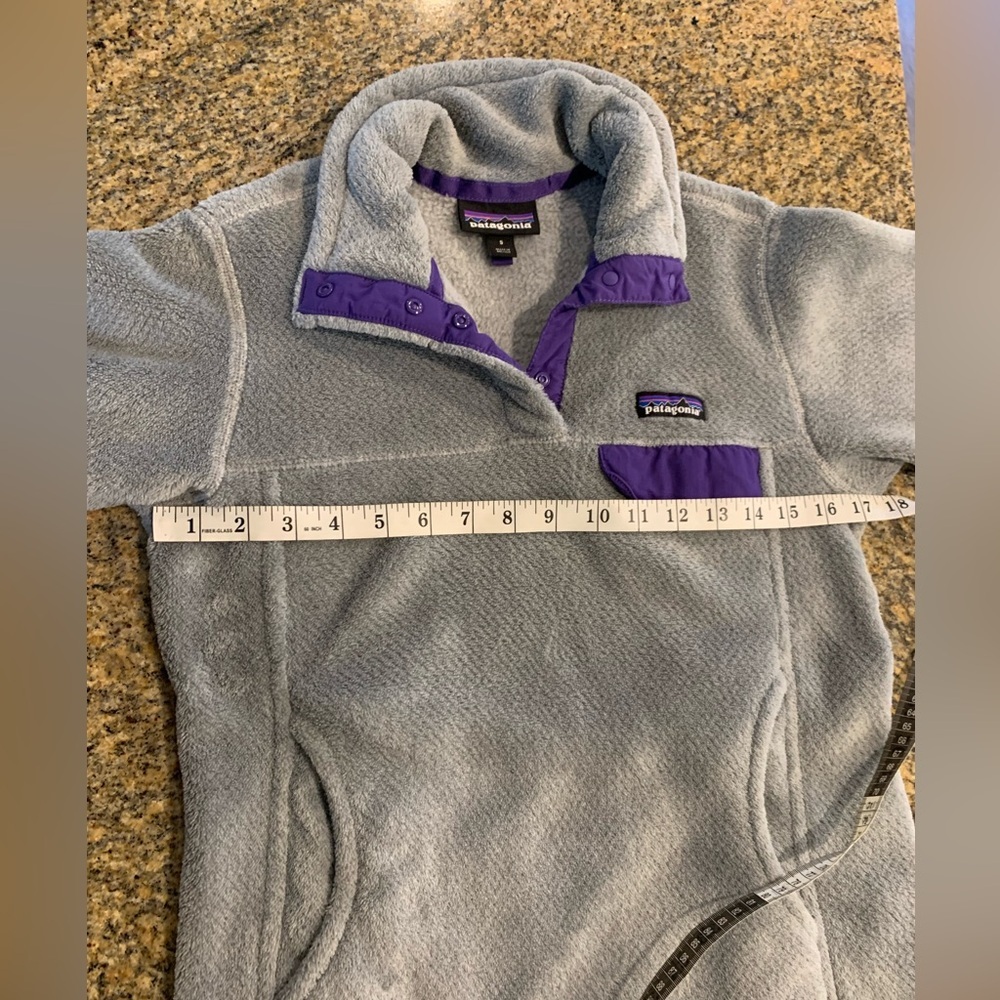 Patagonia women’s size small retool Snap-T pocket Fleece pullover sweatshirt - Picture 8 of 8